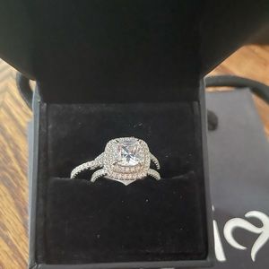 Lab Created Diamond Ring